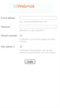 Mobile Screenshot of mail.datamine.net